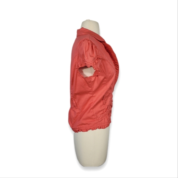 Women Business Casual Blazer Jackets Button Stretch Blazer Collar Suit Jacket-M - Picture 3 of 15